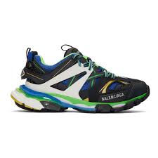 Balenciaga Track Sneakers Black And Green Balenciaga Multicoloured Track Low Top Sneakers In 1097noir B Modesens Sneakers Top Sneakers Balenciaga