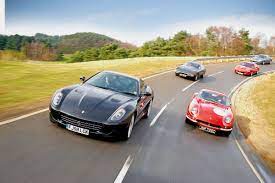 The 599 is larger, more comfortable, more nimble and more powerful which takes some getting used to after the 575. Ferrari 599 Gtb Fiorano Evo