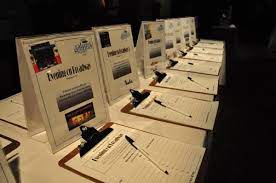 Then when we were reviewing our cons: Photos Batt Walsh At Play Co S Cabaret Gourmet Silent Auction Silent Auction Display Auction Fundraiser