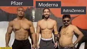 Explore and share the best astrazeneca memes and most popular memes here at memes.com. Vaccines Pfizer Moderna Astrazeneca Comparison Men Starecat Com