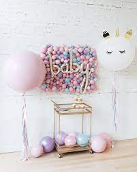 Shop Ready To Party Baby Shower Balloon Decor Balon Baby Shower Latar Belakang Balon
