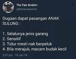 Dan ia juga luahan hati aku sebagai kakak. Mingguan Wanita Betulll Ka Anak Sulung Perangai Lagu Facebook