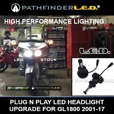 Pathfinderled Honda Gold Wing Gl1800 F6b High Performance Led Headlight Kit
