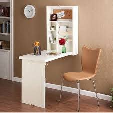 Turrella Wall Mounted Floating Desk Fold Out Desk Convertible Desk Hide Away Desk