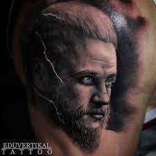 132 likes · 43 talking about this. Gorgeous Portrait Of Ragnar Tattoo By Eduvertikal Tattooimages Biz