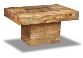 The dimensions are 40 x 22 x 18 inches. Small Light Solid Mango Wood Pebble Coffee Table H29l 5060312358270 Ebay