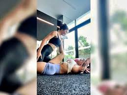 Erin James And Caryn Beaumont Gym Workout - XXXBP