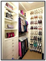 Closet Shoe Organizer Ideas Brilliant Shoe Storage Ideas Small Closet Home Design Ideas Smal Diy Walk In Closet Closet Shoe Storage Bedroom Organization Closet