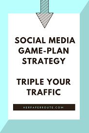 Create A Social Media Strategy Plan For Blogger Success Social Media Games Social Media Strategy Plan Marketing Strategy Social Media