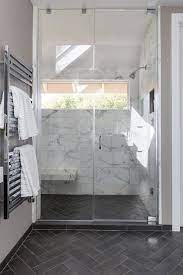 Grey marble bathroom light grey bathrooms bathroom floor tiles bathroom layout small bathroom bathroom vanities gray marble marble tiles gray flooring america. Pin By Autumn Mcewen On The Casa In 2021 Grey Bathroom Floor Grey Flooring Herringbone Tile Floors