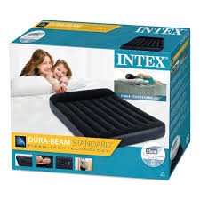 Maximum weight of about 300 pounds. Intex Air Mattress Doubter Built In Pump 137 Cm Dark Blue Twm Tom Wholesale Management