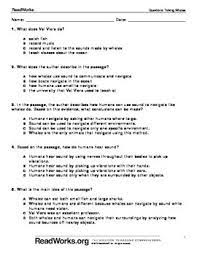 Readworks answer key grade 5 is often a story about a professional as well as a businessman that makes us think about what our vision and purpose is. Reading Comprehension Passage And Question Set By Readworks Tpt