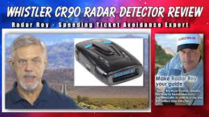 We check out their detection range, if they provide when you are considering a radar detector, you want to ensure that the unit can give enough warning for you to check and adjust your speed when. Whistler Cr90 Radar Detector Review Radar Roy Youtube
