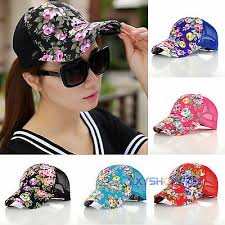 Base cap mit mesh 19.99 €. Damen Blumen Mesh Baseball Cap Basecap Kappe Sport Trucker Snapback Mutzen Hute Ebay