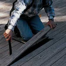 Our deck is old and although it's still structurally sound, the wooden boards had begun to splinter and the paint was peeling off. How To Restore An Old Deck In 4 Steps This Old House