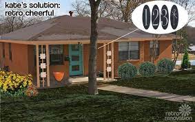 See more ideas about house exterior, brick ranch, ranch house. Retro Design Dilemma Paint Colors For Laurie S 1966 Brick Ranch House