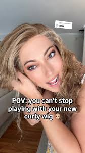 Replying to @debkepi1970 Spoiler alert: I kept Jenna 😍 and I absolutely  LOVE her dramatic volume & curls!!! This gorgeous human hair wig is from  @WaveHairCollection (they specialize in curly wigs & ...