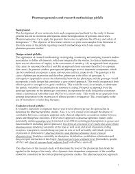 He has to evaluate why and on what basis he selects particular structure, size. Pdf Pharmacogenomics And Research Methodology Pitfalls