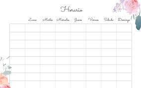 Horarios2 Google Drive Organizador De Horarios Horarios Para Imprimir Plantilla De Calendario Para Imprimir