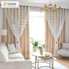 Request a free catalog · apply for a credit card Valance And Blackout Curtain Sheer Window Curtain For Living Room Dihinhome Home Textile