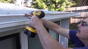 To install vinyl gutters, start by measuring out the gutter run, purchasing parts, and marking the slope on fascia boards. Vinyl Gutters Traditional Viking Gutter Guard