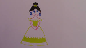 Watch As 8 Year Old Lucia Shows How Kids Can Draw A Princess In A Few Easy Steps Novelty Lamp Decor Crafts