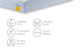 Den härtegraden der beiden unterschiedlichen matratzendicken von 20 cm. Tempur Matratze Sensation Supreme 180x200 Cm