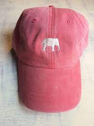Monogrammed Elephant Baseball Hat Comfort Colors Hat Baseball Hats Hats Outfit Accessories
