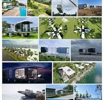 Superior Quality Easy Camping Capsule House with Balcony ...