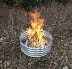 Gather family and friends and enjoy conversation and camaraderie, cook smores and pies, grill burgers, brats and more. Galvanized Steel Fire Pit Rings Grates Northwoods Wholesale Outlet