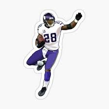 Minneapolis — minnesota vikings star running back adrian peterson's booking on a child abuse charge saturday has created another crisis for the embattled nfl, already derided for not responding Adrian Peterson Stickers Redbubble