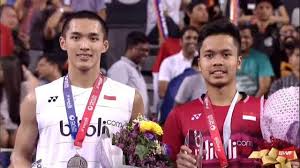 Salah satunya terjadi pada dua tunggal putra kenamaan indonesia yakni jonatan christie dan anthony sinisuka ginting. Jonatan Christie Dan Anthony Terpuruk Ini Evaluasi Pelatih Ragam Bola Com