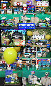 7th Birthday Party Theme Ideas For Boy Fortnite Inspired Party Ideas Boy Birthday Party Themes Boy Birthday Parties 10th Birthday Parties