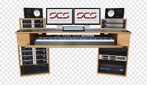 Az studio workstations | spike 88 keyboard studio desk. Computer Desk Recording Studio Music Workstation Digital Audio Workstation Studio Furniture Piano Digital Piano Png Pngwing