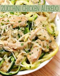 Zucchini Noodle Chicken Alfredo Recipe By Tasty Recipe Healthy Chicken Alfredo Chicken Alfredo Recipes Zoodle Recipes