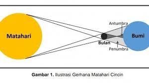 Sebagian dari permukaan bulan lainnya yang tidak terhalang oleh bumi akan berada pada daearh panumbra. Info Waktu Terjadinya Gerhana Matahari Cincin Di 25 Wilayah Indonesia Yang Akan Dilewati Tribun Palu