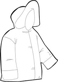 These winter coloring pages … Jacke Winter Clothes Coloring Page Boyama Sayfalari Renkler Sevgililer