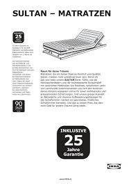 Sultan A Matratzen Ikea