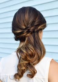 Woven Side Swept Ponytail With Curly Tips Side Ponytail Wedding Hairstyles Wedding Hair Side Side Ponytail Hairstyles
