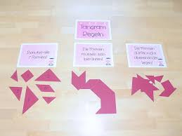 Das Chinesische Legespiel Tangram Mathe Mathe Unterrichten Legespiele