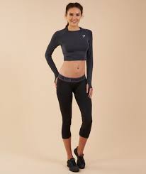 Long Sleeve Black Adidas Crop Top Gymshark Vital Seamless Long Sleeve Crop Top Black Marl 4 Long Sleeve Crop Top Black Crop Tops Crop Tops