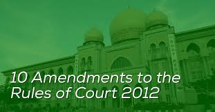'court day' shall mean any day other than a saturday, sunday or public holiday, and only court days shall be included in the computation of any time expressed in days prescribed by these rules or fixed by any order of court; The 10 Amendments To The Rules Of Court 2012