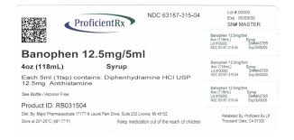 Banophen Liquid Proficient Rx Lp