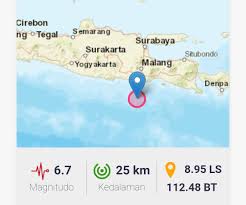 Gempa di bengkulu utara hari ini tanggal 6 maret 2021 titik pusat gempanya berada di 47 kilometer barat laut bengkulu utara. Bmkg Gempa M6 7 Di Selatan Malang Tidak Berpotensi Tsunami Berita Baru Madura