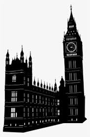Skyline Silhouette Mary Poppins London Big Ben Skyline Silhouette London Skyline Silhouette Mary Poppins Silhouette