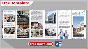 2019 pasti akan menjadi tahun untuk bisnis pemula anda. Kumpulan Brosur Word Download Brosur Sekolah Format Word Gratis Templatekita Com