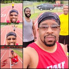 Morning Recovery run and drills with evening weight training.  #aggiesstayfit #blackmenrun #blackmenrunrdc #nomanleftbehind