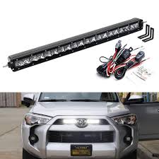 Or 6x139.7mm i have done a serch but i am not 100% sure. 2014 21 Toyota 4runner Behind Upper Grille Led Light Bar Kit Ijdmtoy Com