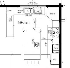 Floor plan island kitchen layout. Floor Plan Small Kitchen Design Layout Novocom Top