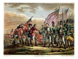 The Surrender Of General John Burgoyne At The Battle Of Saratoga 7th October 1777 Revolutionary War American Revolutionary War American War Of Independence